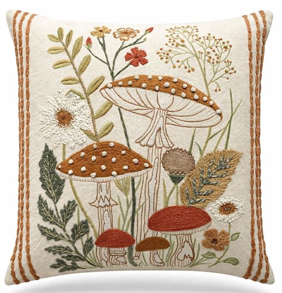 CUSCINO QUAD MARIGOLD  FUNGO 45X45