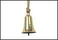 DECORO CAMPANELLO ORO  13,5X13,5X19CM METAL/NICKEL