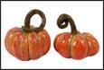 ZUCCA ARANCIONE CERAMICA ASS.2MOD.  30X25X26CM