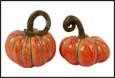 ZUCCA ARANCIONE CERAMICA ASS.2MOD.  30X25X26CM