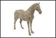 CAVALLO MARRONE PE 35,5X9X29CM