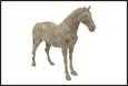 CAVALLO MARRONE PE 35,5X9X29CM