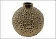 VASO PALLINA NATALE ROYCE CERAMICA 16X16X15CM ORO