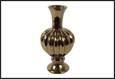 VASO TROMP ORO CERAMICA 20,5X20,5X38CM