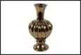VASO TROMP ORO CERAMICA 20,5X20,5X38CM