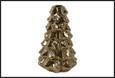 VASO ALBERO NATALE ORO CERAMICA 15X15X25CM
