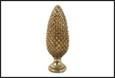 PIGNA CONAN SU PIEDE ORO PE  22X22X58,5CM