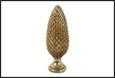 PIGNA CONAN SU PIEDE ORO PE  22X22X58,5CM