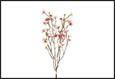 RAMO HELLEBORUS C/FIORI ROSA 7X20X75CM PVC/TESSUTO