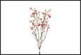 RAMO HELLEBORUS C/FIORI ROSA 7X20X75CM PVC/TESSUTO