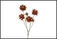 RAMO FIORI PEONIA RAME PVC 24X13X116CM