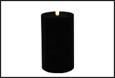 CANDELA LED VELLUTO D.7,5XH.12,5 NERO