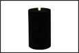 CANDELA LED VELLUTO D.7,5XH.12,5 NERO