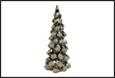 ALBERO NATALE LUKE VETRO MARRONE 13,3X13,3X30,5CM