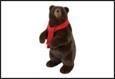 ORSO ROELOVE MARRONE TESSUTO 35X28X65CM
