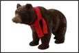 ORSO ROELOVE MARRONE TESSUTO 99X37X60CM