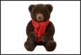 ORSO ROELOVE MARRONE TESSUTO 25X21X30CM