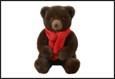 ORSO ROELOVE MARRONE TESSUTO 25X21X30CM