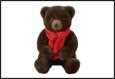 ORSO ROELOVE MARRONE TESSUTO 25X21X30CM