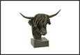 TESTA BUFALO SCOTTISH MARRONE PE L30B15H24CM