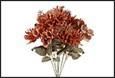 MAZZO CHRYSANTHEMUM VIOLA RUSTY 20X20X48CM PVC/TESSUTO