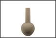 VASO ISLA CERAMICA BEIGE 31X31X60CM