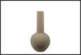 VASO ISLA CERAMICA BEIGE 31X31X60CM