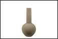 VASO ISLA CERAMICA BEIGE 31X31X60CM