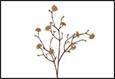 RAMO FIORI VIBURNUM 15X15X97CM PVC/TESSUTO