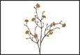 RAMO FIORI VIBURNUM 15X15X97CM PVC/TESSUTO