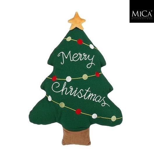 CUSCINO ALBERO NATALE 32X10XH43 CM