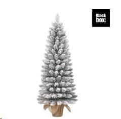 ALBERO NATALE MINI GERLOS INNEVATO C/BASE JUTA H.75XD.30CM