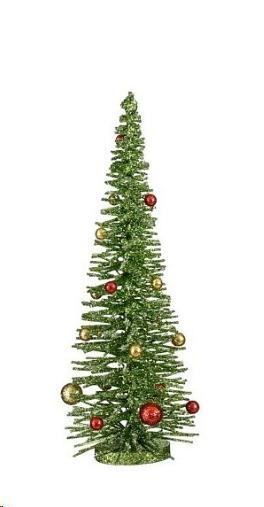 ALBERO DECORATIVO VERDE - H40XD16 CM