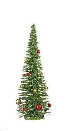 ALBERO DECORATIVO VERDE - H40XD16 CM