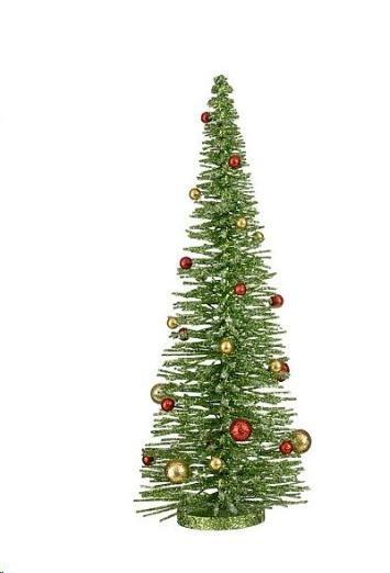 ALBERO DECORATIVO VERDE H50XD20 CM