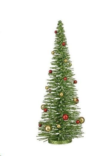 ALBERO DECORATIVO VERDE H50XD20 CM