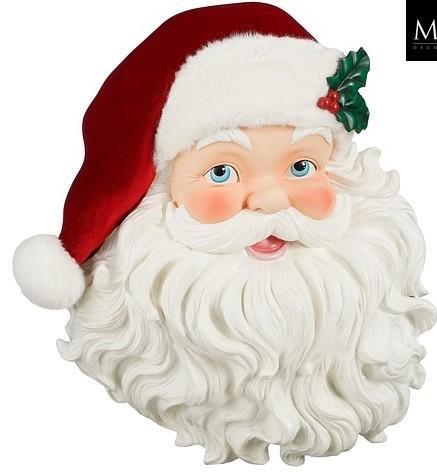 DECORAZIONE BABBO NATALE ROSSO 49XW14,5XH55,5 CM