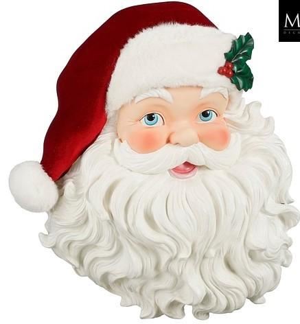 DECORAZIONE BABBO NATALE ROSSO 49XW14,5XH55,5 CM