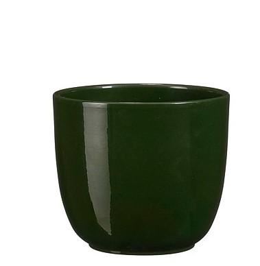 VASO TUSCA CERAMICA GREEN H14XD14,5 CM