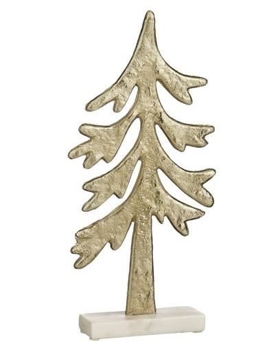 ALBERO DECORATIVO CHAMPAGNE ALLUM. 19X5XH41 CM