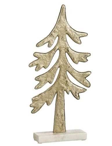 ALBERO DECORATIVO CHAMPAGNE ALLUM. 19X5XH41 CM