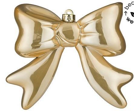 DECORO FIOCCO ORO CHIARO PSR 20X6XH20 CM