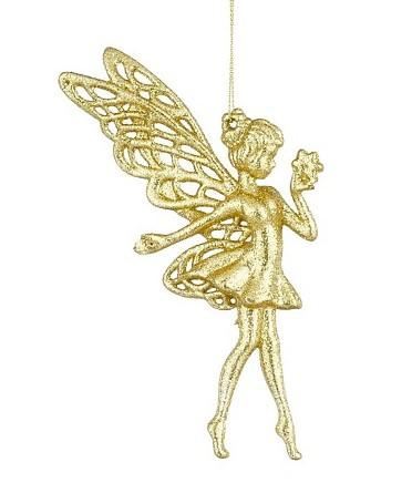DECORO FATA ORO PVC 9X1XH15 CM