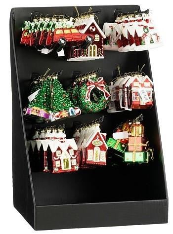 DECORO NATALE ROSSO VERDE BIANCO PE 9 MOD. ASS. CM.13
