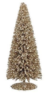 DECORO ALBERO PE CHAMPAGNE CM.13X30H.