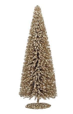DECORO ALBERO PE CHAMPAGNE CM.15X40H.