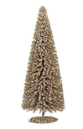 DECORO ALBERO PE CHAMPAGNE CM.15X40H.
