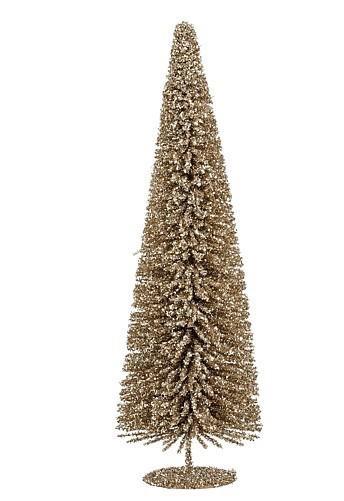 DECORO ALBERO PE CHAMPAGNE CM.19X60H.