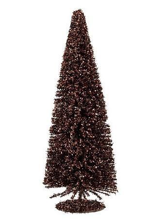 DECORO ALBERO PE MARRONE CM.15X40H.