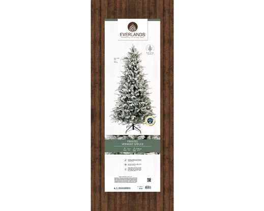 ALBERO NATALE VERMONT FROSTED SPRUCE CM H300 Ø167 3562 RAMI